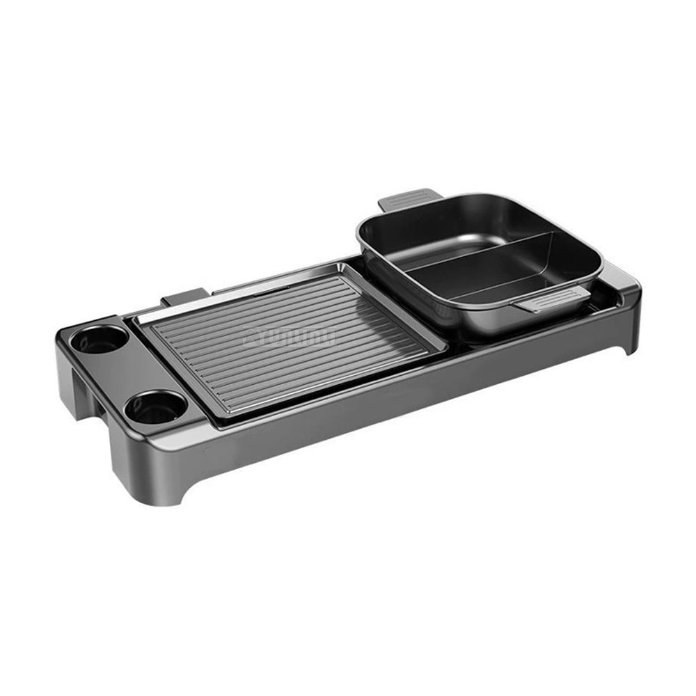 Kitchen Appliances Home - Electric Barbecue Hotpot Stove Dual Flavor