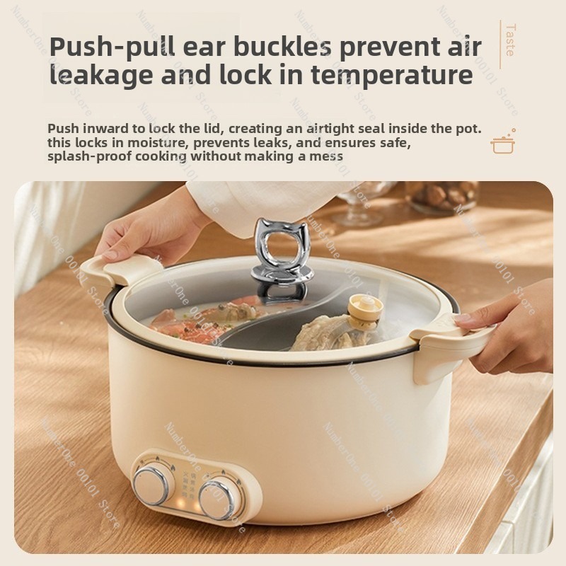 6L 8L Double Pot Electric Hot  - đánh giá và giá Kitchen Appliances Home