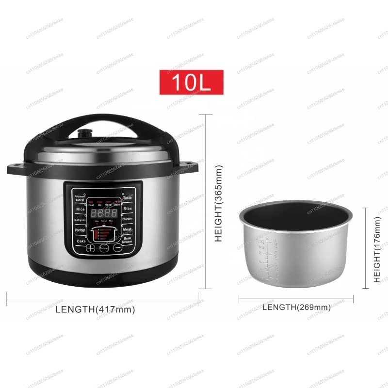 10L Stainless Steel Electric P - đánh giá và giá Instant Pot Pressure Cooker