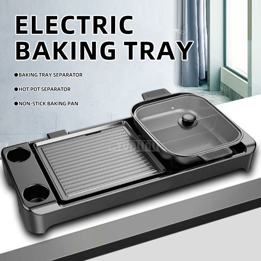 Electric Barbecue Hotpot Stove - đánh giá và giá Kitchen Appliances Home