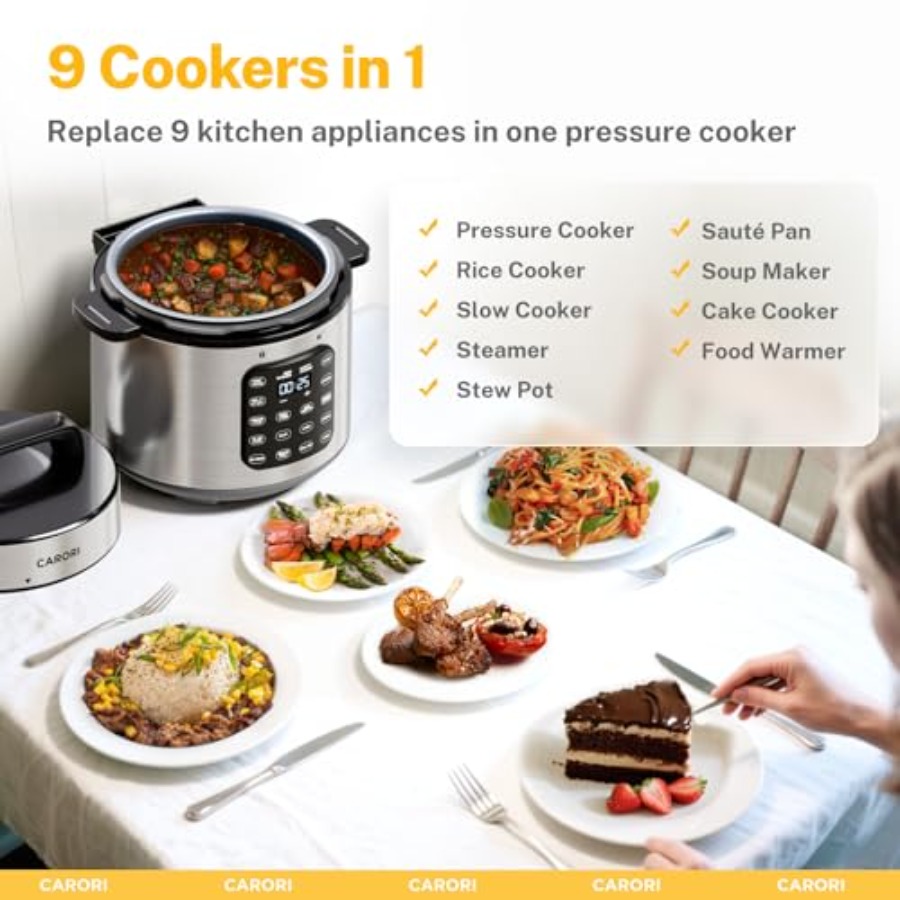 9-in-1 Electric Pressure Cooke - đánh giá và giá Instant Pot Pressure Cooker