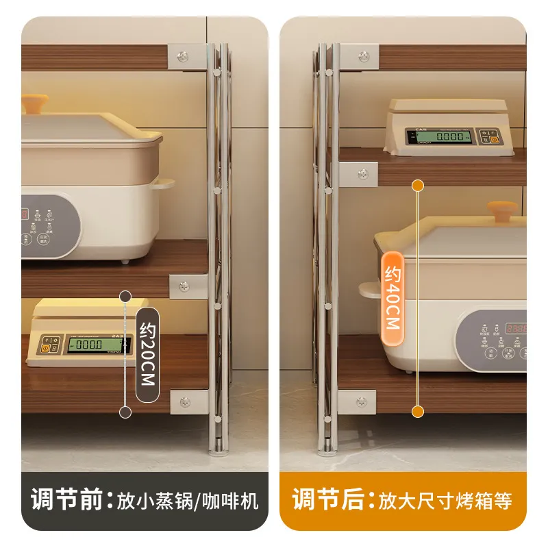 Multi Tier Kitchen Floor Rack  - đánh giá và giá Kitchen Appliances Countertop