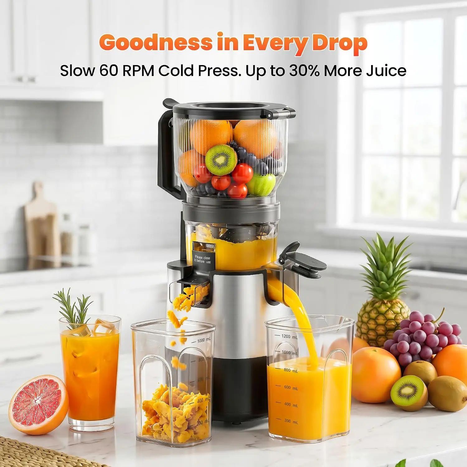 Bestseller3-In-1 Cold Press Ju - đánh giá và giá Juicer Cold Press Slow