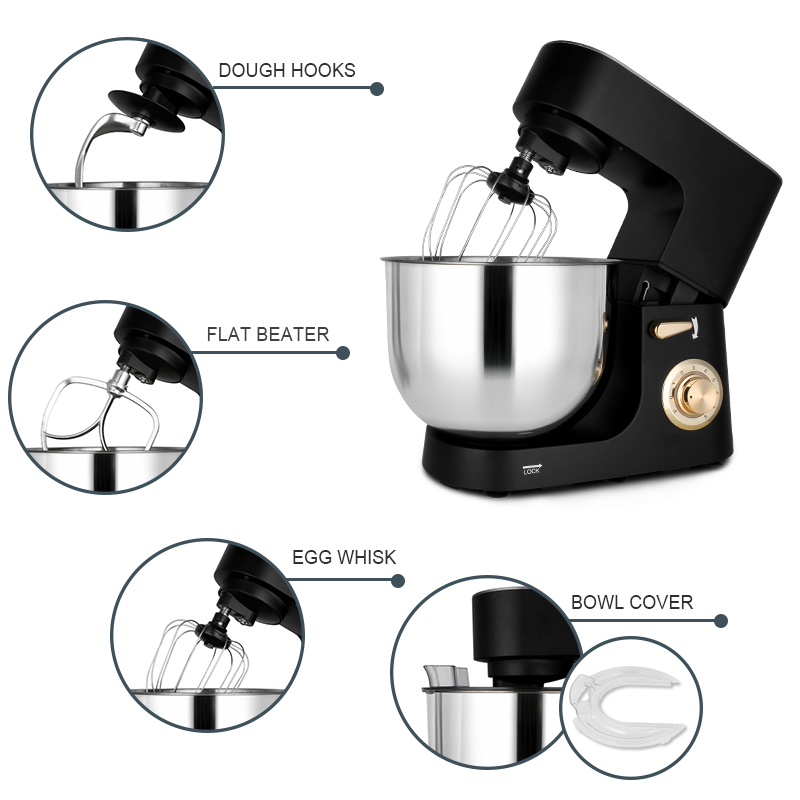 Household Stand Mixer High Pow - đánh giá và giá Kitchen Appliances Home