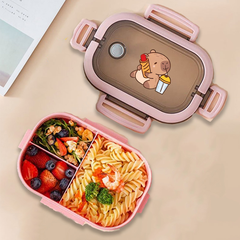 Capybara Bento Lunch Box Anime - đánh giá và giá Kitchen Appliances Organizer