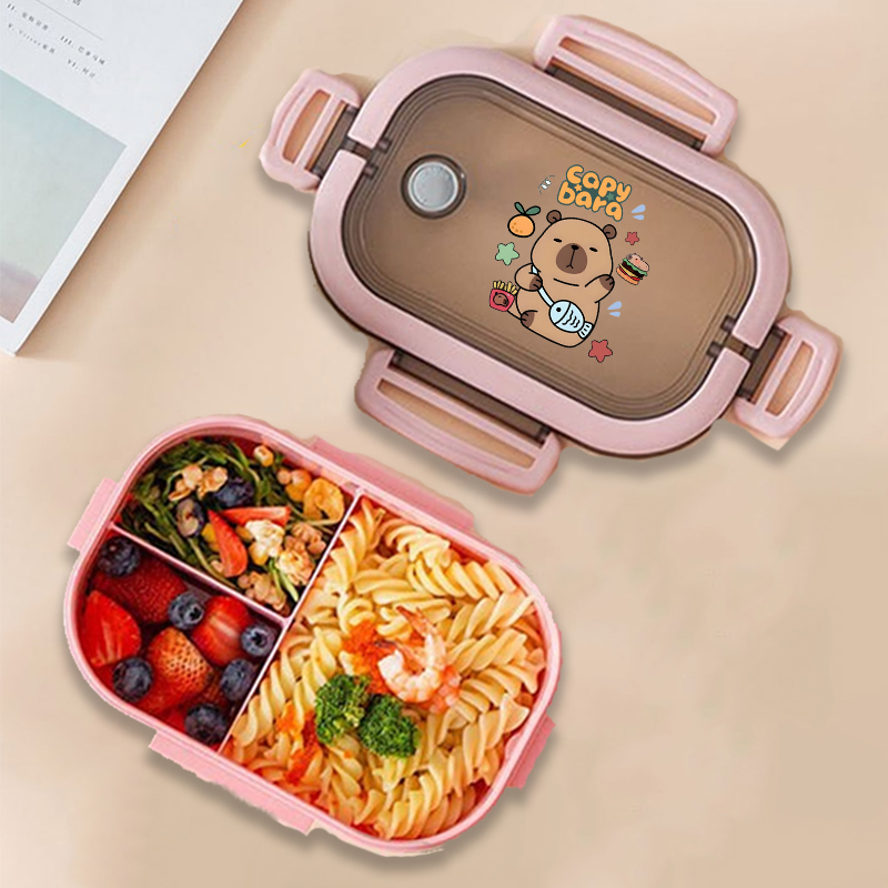 Capybara Bento Lunch Box Anime - đánh giá và giá Kitchen Appliances Organizer
