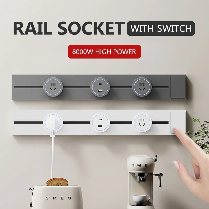 Track Socket with Switch Kitch - đánh giá và giá Kitchen Appliances Uk