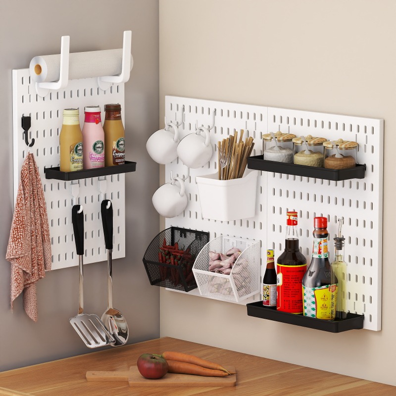 Non Drill Wall Mounted Storage - đánh giá và giá Kitchen Appliances Organizer