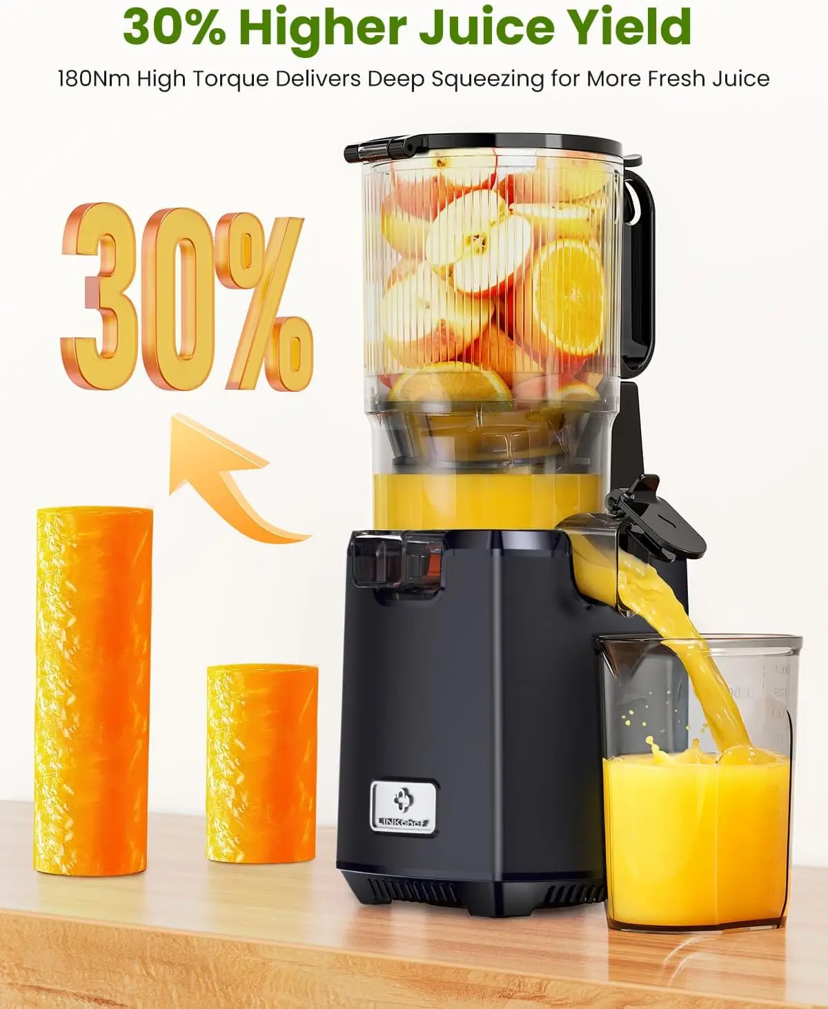 Cold Press Juicer - 250W Juice - đánh giá và giá Juicer Cold Press Slow