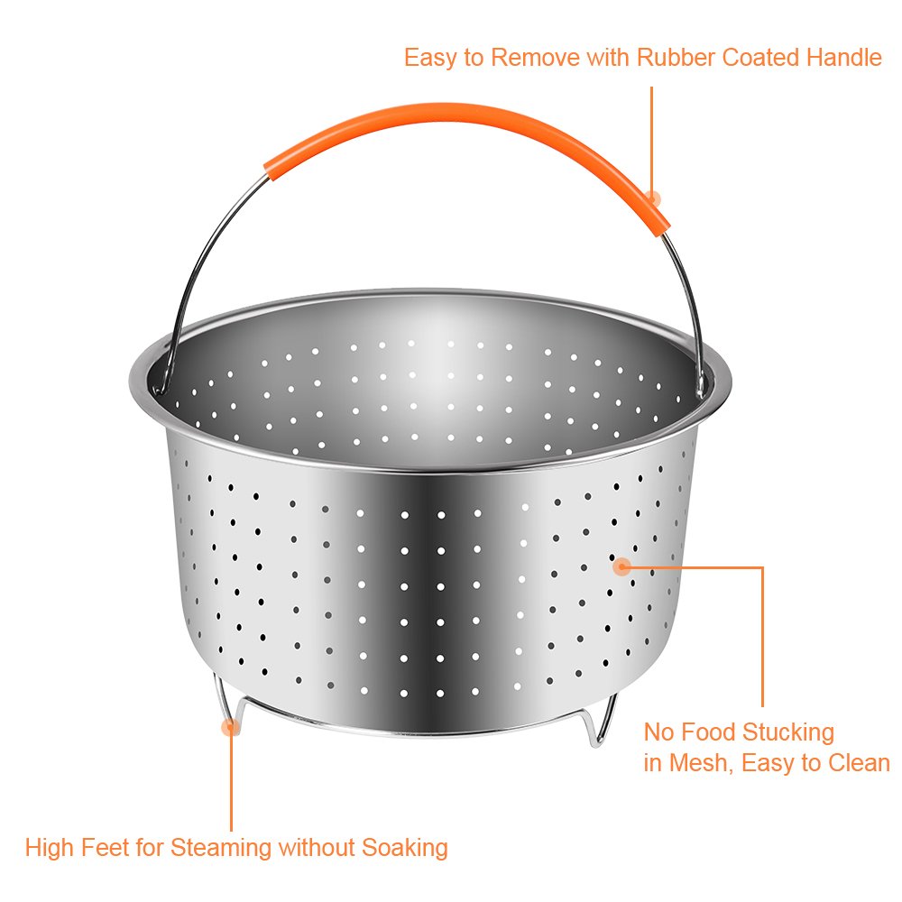 1pc 304 Stainless Steel Steame - đánh giá và giá Instant Pot Pressure Cooker