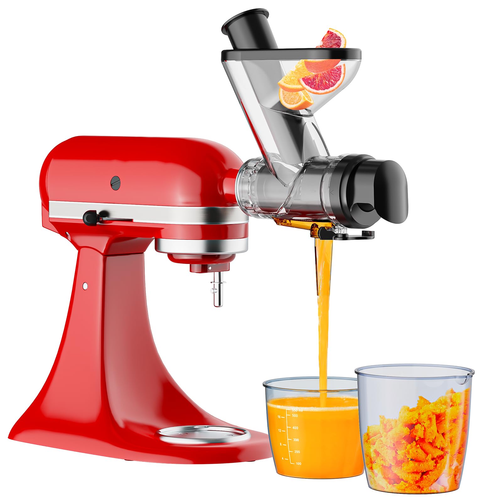 Masticating Juicer Attachment  - đánh giá và giá Juicer Cold Press Slow