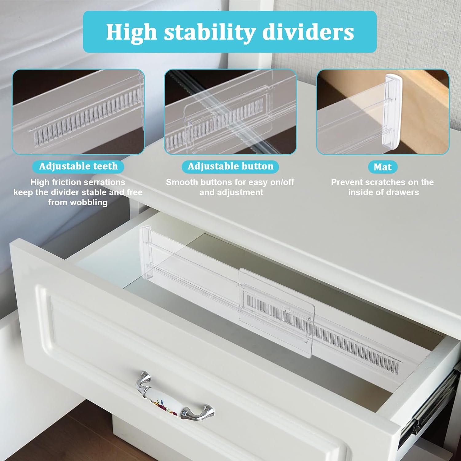 4/6/8/12 Pack Expandable Drawe - đánh giá và giá Kitchen Appliances Organizer