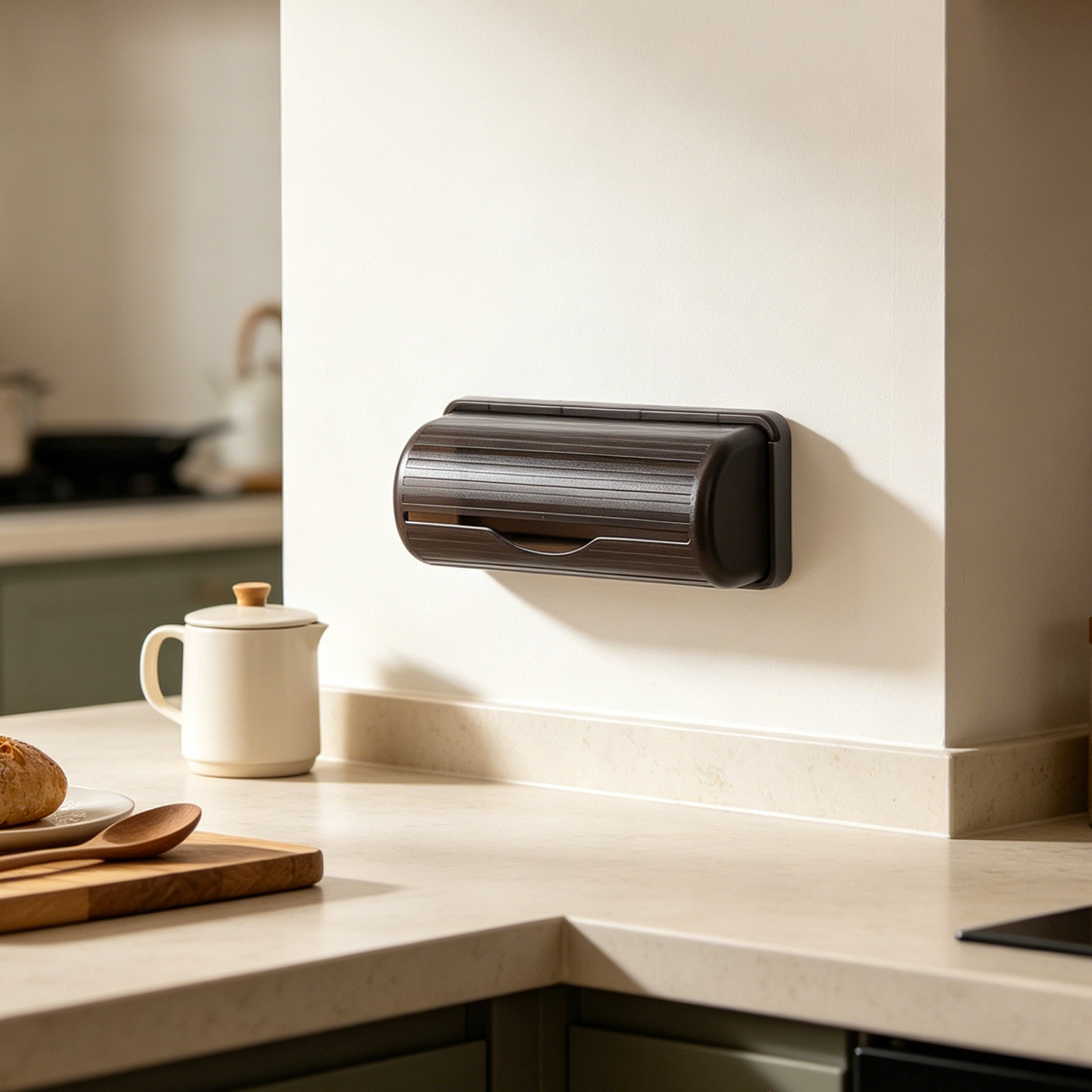Wall Mounted Trash Bag Holder  - đánh giá và giá Kitchen Appliances Organizer