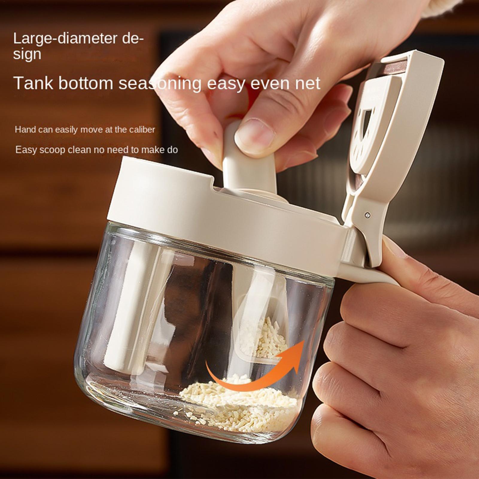 Seasoning Jar Leak-Proof Salt  - đánh giá và giá Kitchen Appliances Organizer