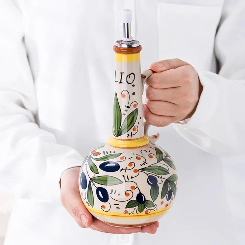 Ceramic Oil Bottle Soy Sauce B - đánh giá và giá Kitchen Appliances And Utensils