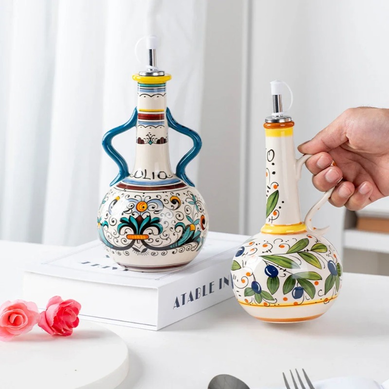 Ceramic Oil Bottle Soy Sauce B - đánh giá và giá Kitchen Appliances And Utensils